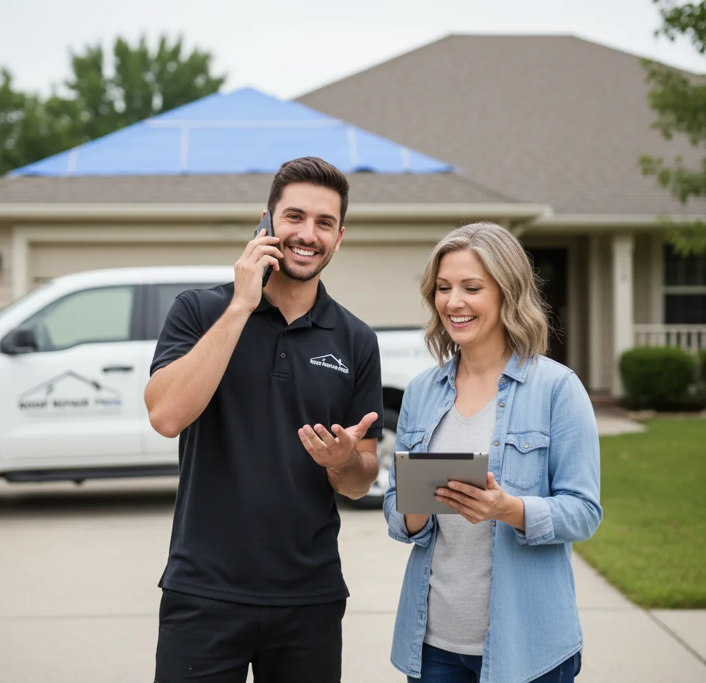 Modern Solutions Roof Repair customer support in Cushing